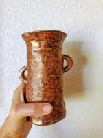 Load image into Gallery viewer, Copper Slender Floral Vase
